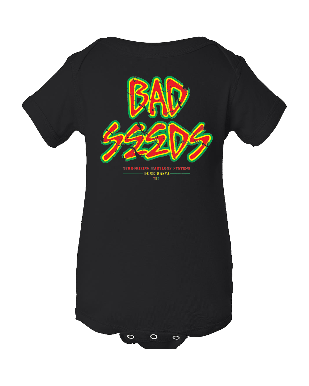 Attitude Bad Seeds Onesie (Black)